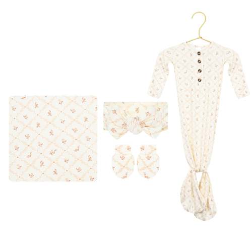 Annie Newborn Headband Bundle (Gown)