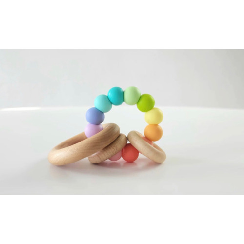 Saturn Ring Wooden Baby Teether