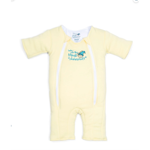 Yellow Baby Merlin’s Magic Sleepsuit | 100% Cotton Baby Sleepwear