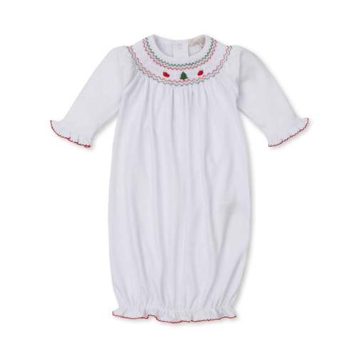 Holiday Medley Smocked Sack - The Gingham Goose Boutique