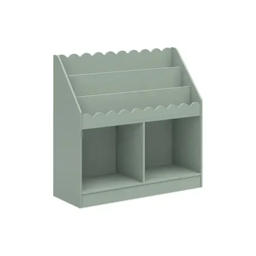 LIGHT SAGE daVinci Sammy Scallop Bookcase