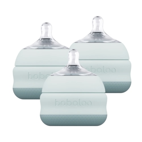 Babaloo bottle set of 3 – Blue 5 oz