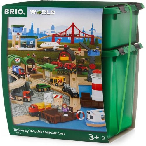 106 Piece Railway World Deluxe Train Set