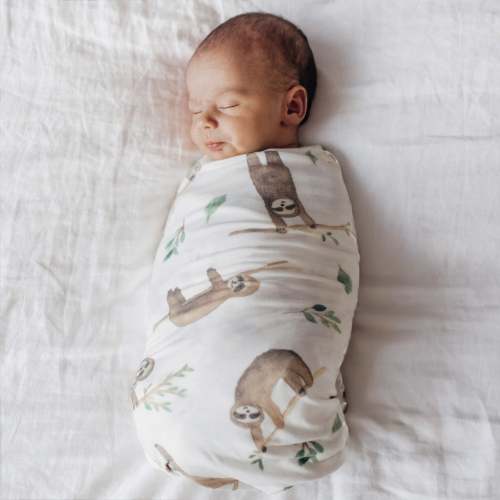 Knit Swaddle Blanket - Noah