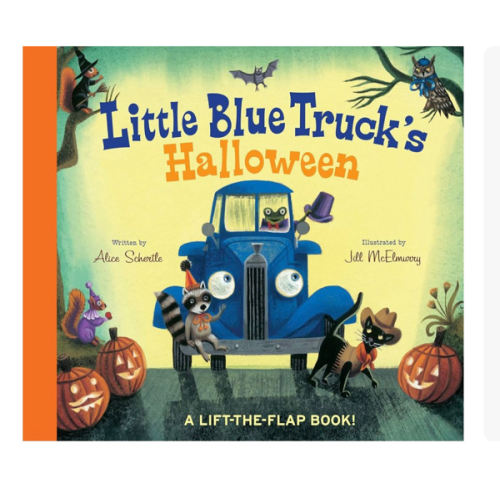Little Blue Truck's Halloween: A Fun And Interactive Lift-the-Flap Book For Kids Celebrating Halloween With Little Blue Truck And Friends