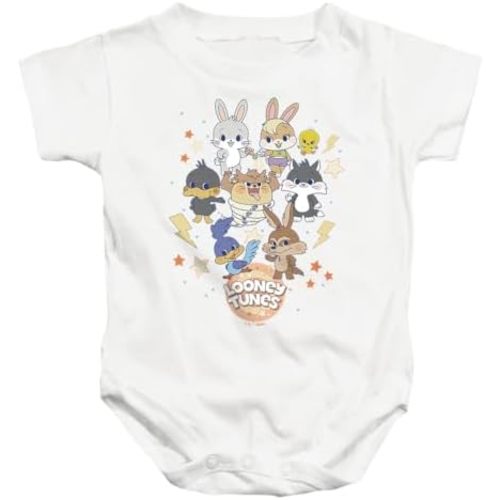 Popfunk Looney Tunes Gokko The Gangs All Here Infant Snap Suit for Baby