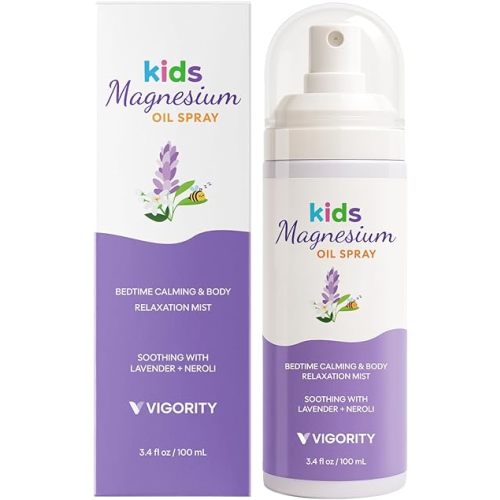 Kids Magnesium Sleep Spray with Lavender & Neroli – Calming Bedtime Mist for Legs, Feet & Body - Gentle Magnesium Oil Spray for Kids - Aromatherapy Pillow & Room Spray for Relaxation & Comfort