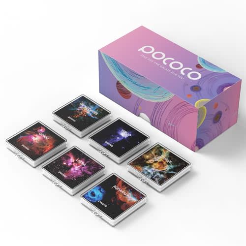 POCOCO Realistic Constellation-1 Series Discs, 5K Resolution, Realistic Patterns, 6 Pieces