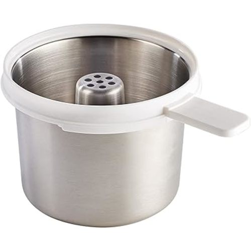 BEABA Babycook Neo Rice Pasta and Grain Insert, Baby Food Maker, Baby Food Processor, Steam Cooks a Variety of Grains. 1.5 Cup Capacity, White