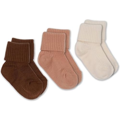 "Cork, 0-6 Months" - Wool Socks, Baby and Toddler