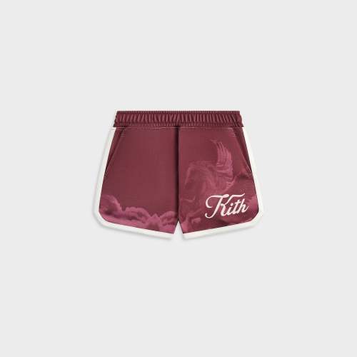 Kith Baby Printed Pegasus Jordan Soccer Short - Magma