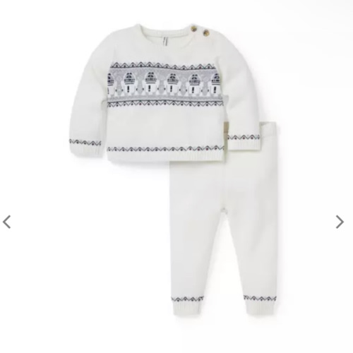 Baby Jet Ivory Fair Isle STAR WARS Baby R2-D2 Fair Isle Matching Sweater Set by Janie and Jack