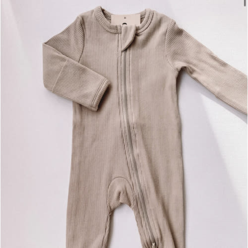 ribbed footies