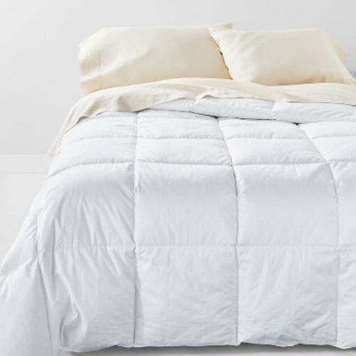 Twin Ultra Weight Premium Down Comforter - Casaluna™: Hypoallergenic, 260 Thread Count, RDS Certified