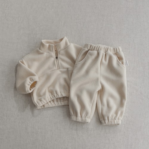 Half-Zip Pullover and Jogger Pants