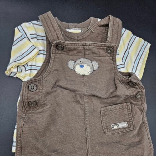 9 Month Carter's Overall Set, Baby Outfit, Monkey Set, Unisex Clothes,