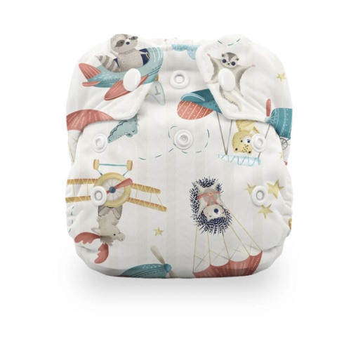 All in One Cloth Diaper for Newborns | Cotton + Hemp Absorbency