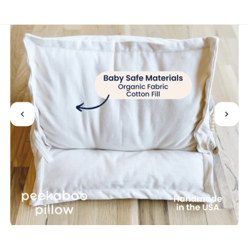 Peekaboo Pillow™ Official Site - Organic Infant Lap Pillow