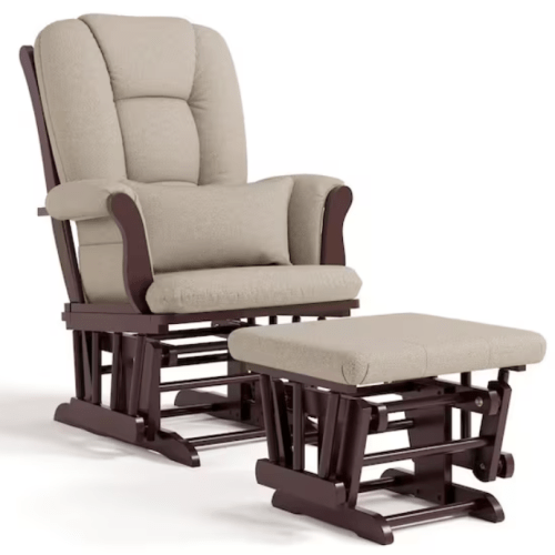 Storkcraft Tuscany Glider and Ottoman