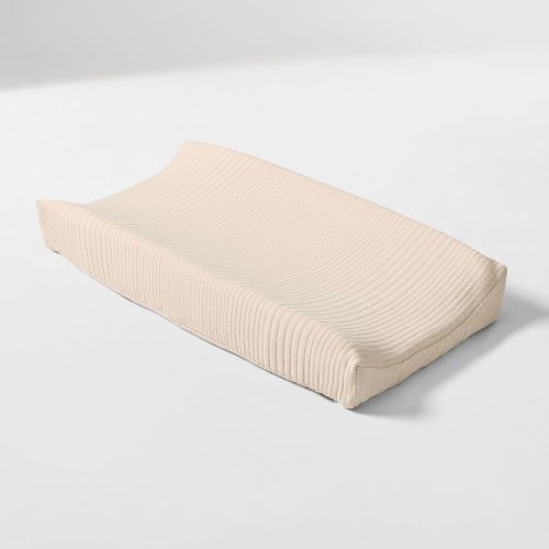 Organic Cotton Matelasse Changing Pad Cover