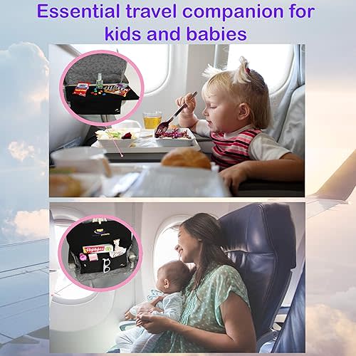 Airplane Pockets - Airplane Accessories - Plane Travel Essentials - Travel Organizer - Seat Storage Organizer - Air Travel Essentials - Seat Back Organizer - International Travel Must Haves