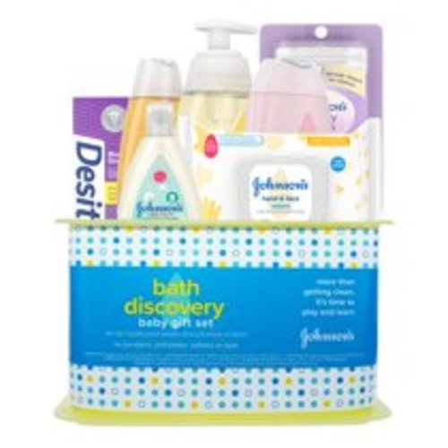 Johnson's Bath Discovery Baby Gift Set, 7 Items