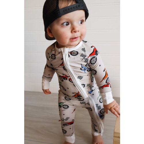 Baby Motorcycle Bamboo Sleeper