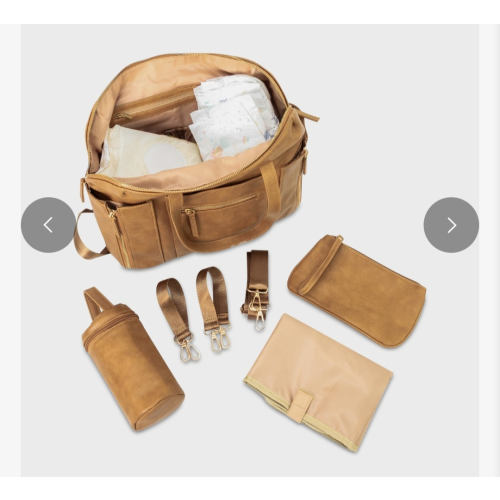 Chelsea Convertible Nappy Bag | Backpack to Tote | Vegan Leather Designer Baby Bag | Hannah and Henry Australia