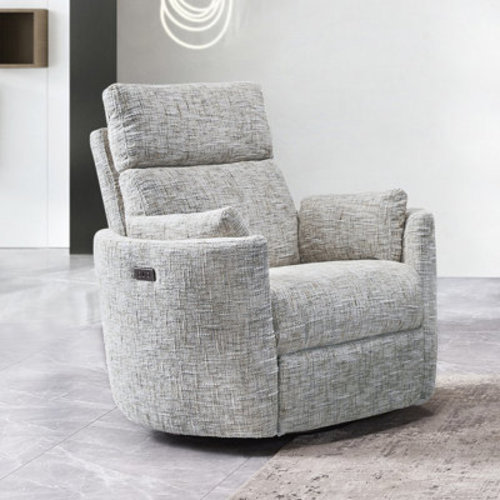 Latitude Run® Callendale Electric Power Swivel Rocker Recliner Chair With USB & Type-C Port & Reviews | Wayfair