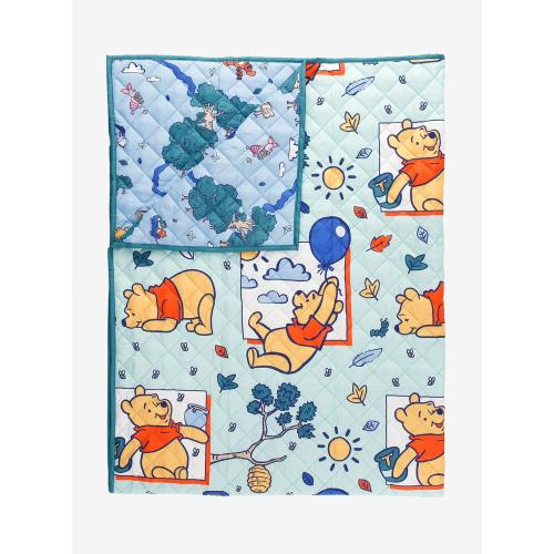Disney Winnie the Pooh Quilted Blanket — BoxLunch Exclusive