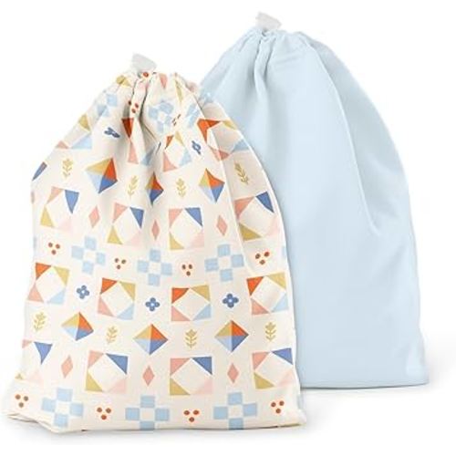 Esembly Ditty Bag Duo | Set of 2 - Quilted + Mist