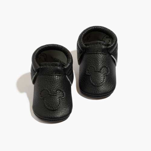 Ebony Mickey Mouse City Baby Shoe