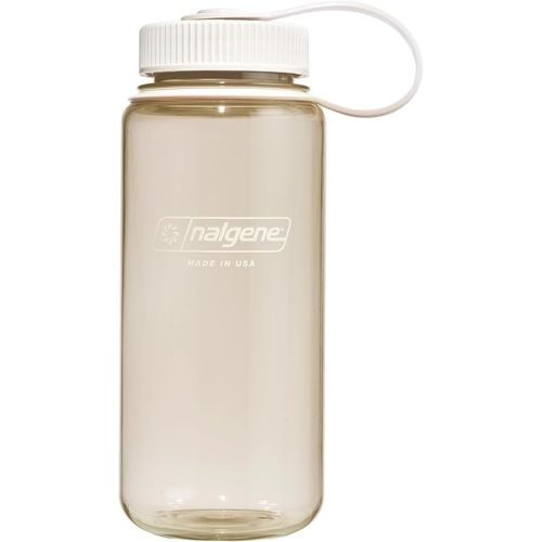 Nalgene 16 oz Wide Mouth Water Bottle, Cotton