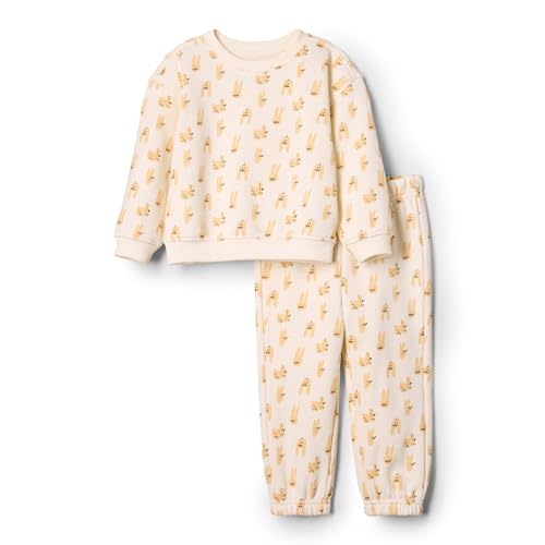 Amazon Essentials x Sofia Grainge Toddlers and Baby Boys' Sweatshirt and Sweatpant Set