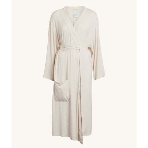 Matchy Matchy Bamboo Maternity Robe in Oatmeal Marle – ergopouch US