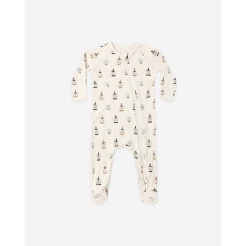 Bamboo Zip Footie Costume Kittens – Quincy Mae - 0-3 months