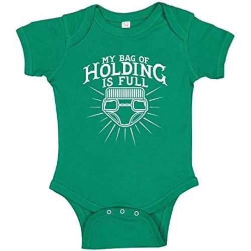 My Bag of Holding is Full Baby Bodysuit/Toddler T-Shirt Funny RPG Baby Clothes
