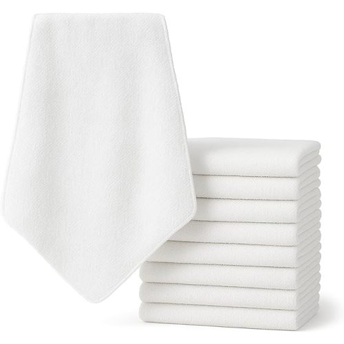 Soft Baby Terry Towelling Nappies-Diapers 100% Ring Spun Cotton Supreme Quality | Burp Cloths Baby Essentials for Newborn Reusable Wipes | Baby Wash Cloth 60x60cm Pack of 12, White. : Amazon.co.uk: Baby Products