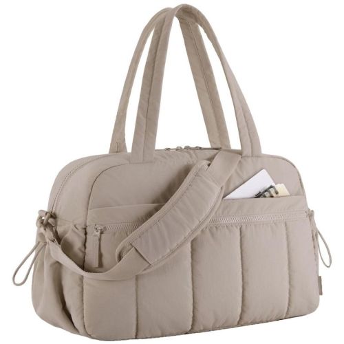 Itopfox Travel Duffle Bag for Women with Wet Pocket, Lightweight Carry-On Weekender, Water-Resistant, Multiple Compartments