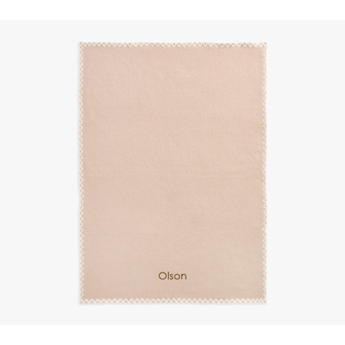Cozy Jacquard Knit Baby Blanket