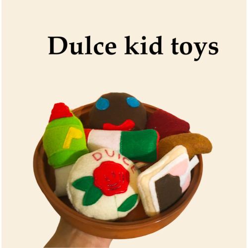 Dulce toy playset, Mexican Candy Kids toys, dulce toy, Dulce kitchen toy playset, mexican dulce, kids felt pretend play felt food, felt play
