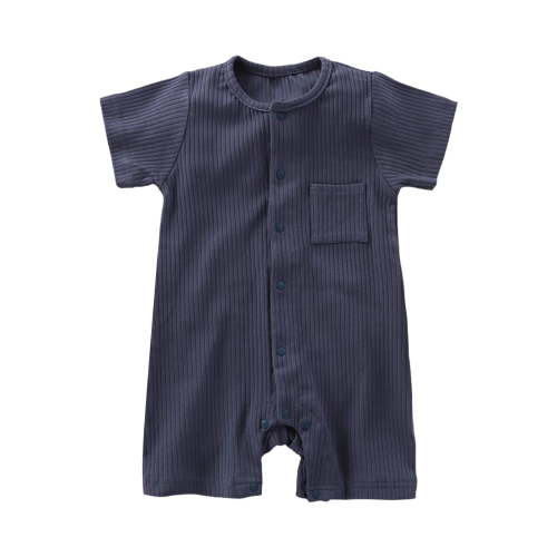 Timegard Baby Clothes Toddler Boy Girl Newborn Comfy Onesie Infant Unisex Short Button up Rompers