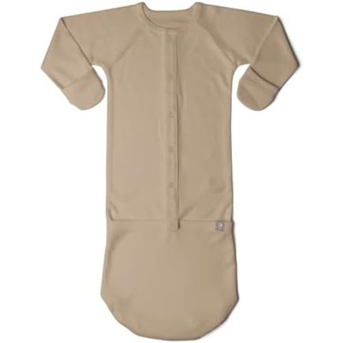 goumikids Viscose Made from Bamboo Organic Cotton Convertible Baby Gown