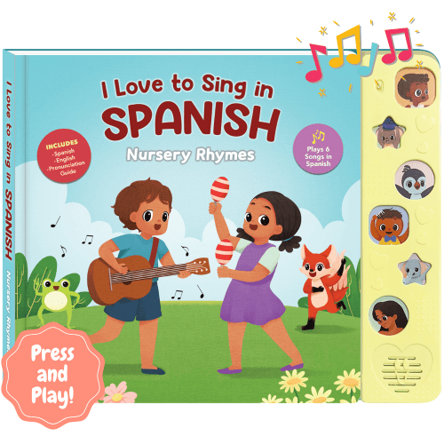 I Love to Sing in Spanish: Nursery Rhymes (Songbook)