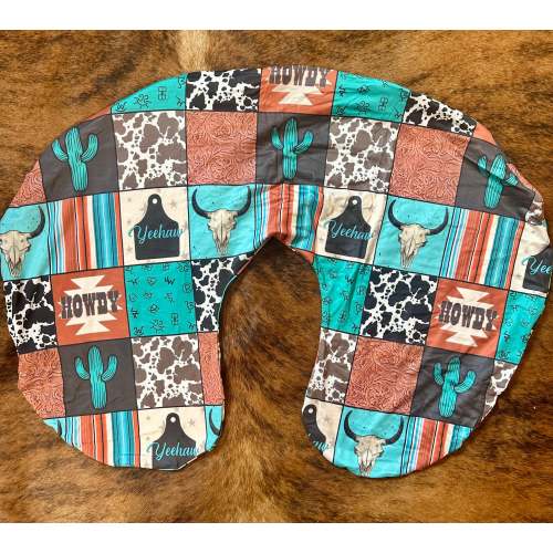 Howdy baby boppy pillow cover