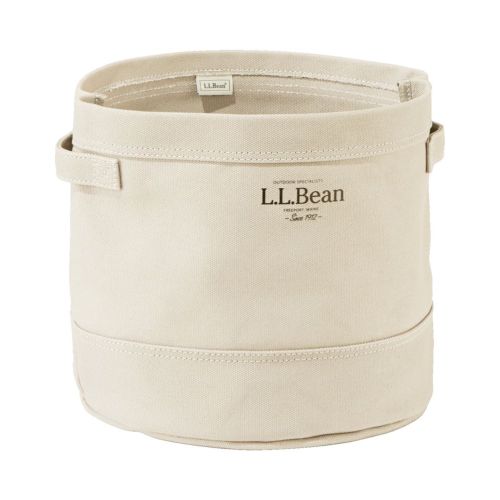 Canvas Storage Cubby Tote