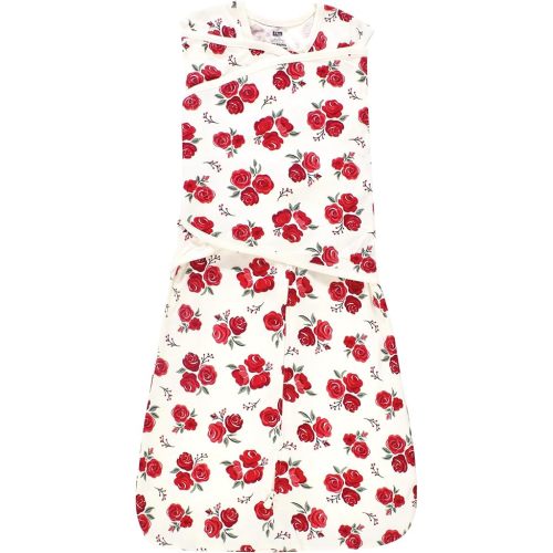 Hudson Baby Infant Girls Convertible Swaddle Sleep Sack, 0-3 Months