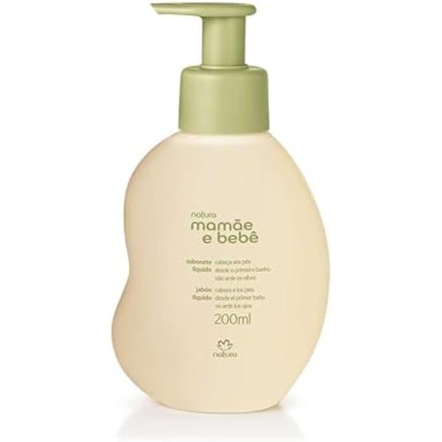 Natura - Mamãe e Bebê Mom & Baby Cologne | Gentle Fresh Scent for Babies | Alcohol-Free, Hypoallergenic, Pediatrician Tested, Vegan & Safe Daily Use – 3.4 fl oz (100 ml)