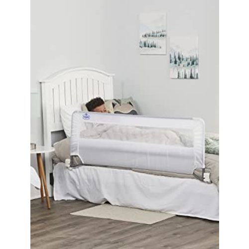 Regalo Swing Down 54-Inch Extra Long Bed Rail Guard, with Reinforced Anchor Safety System