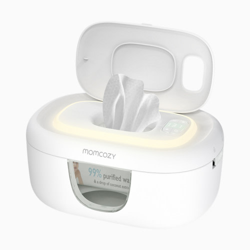Momcozy Baby Wipe Warmer - White/Clear